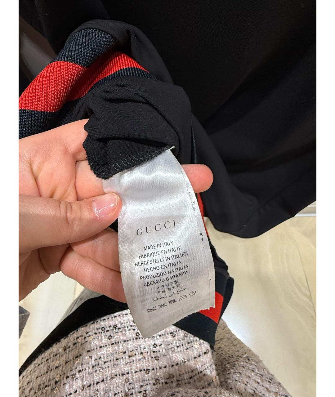 GUCCI Черное коктейльное платье, фото 3