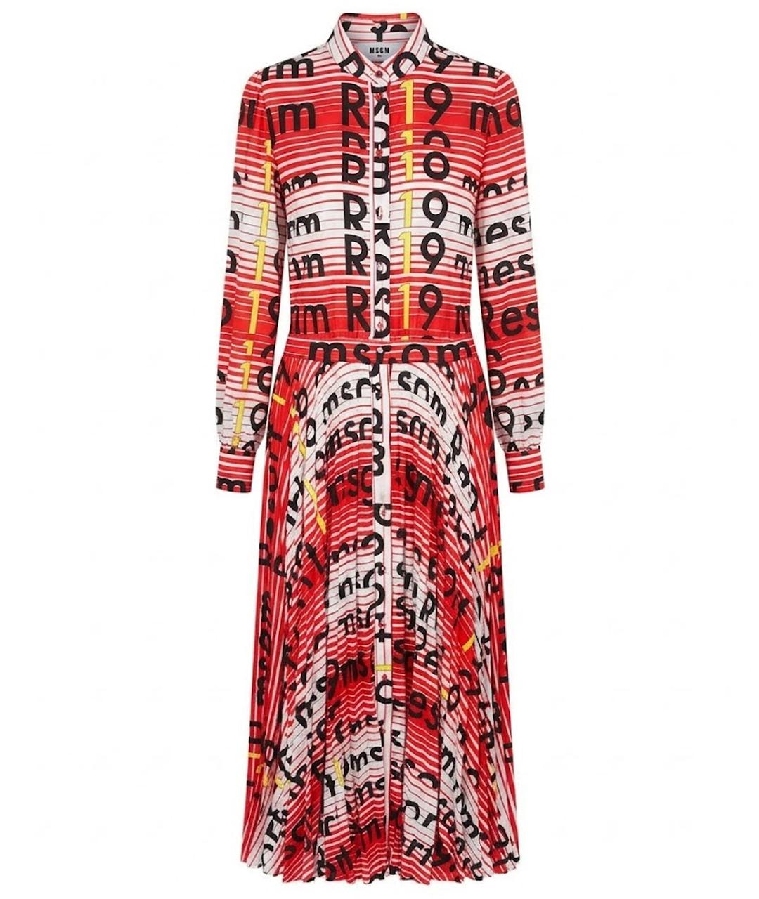 MSGM Мульти повседневное платье, фото 1