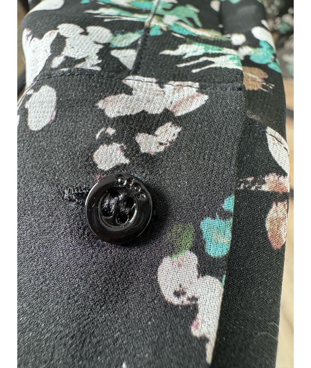 CHRISTIAN DIOR Мульти шелковая блузы, фото 5