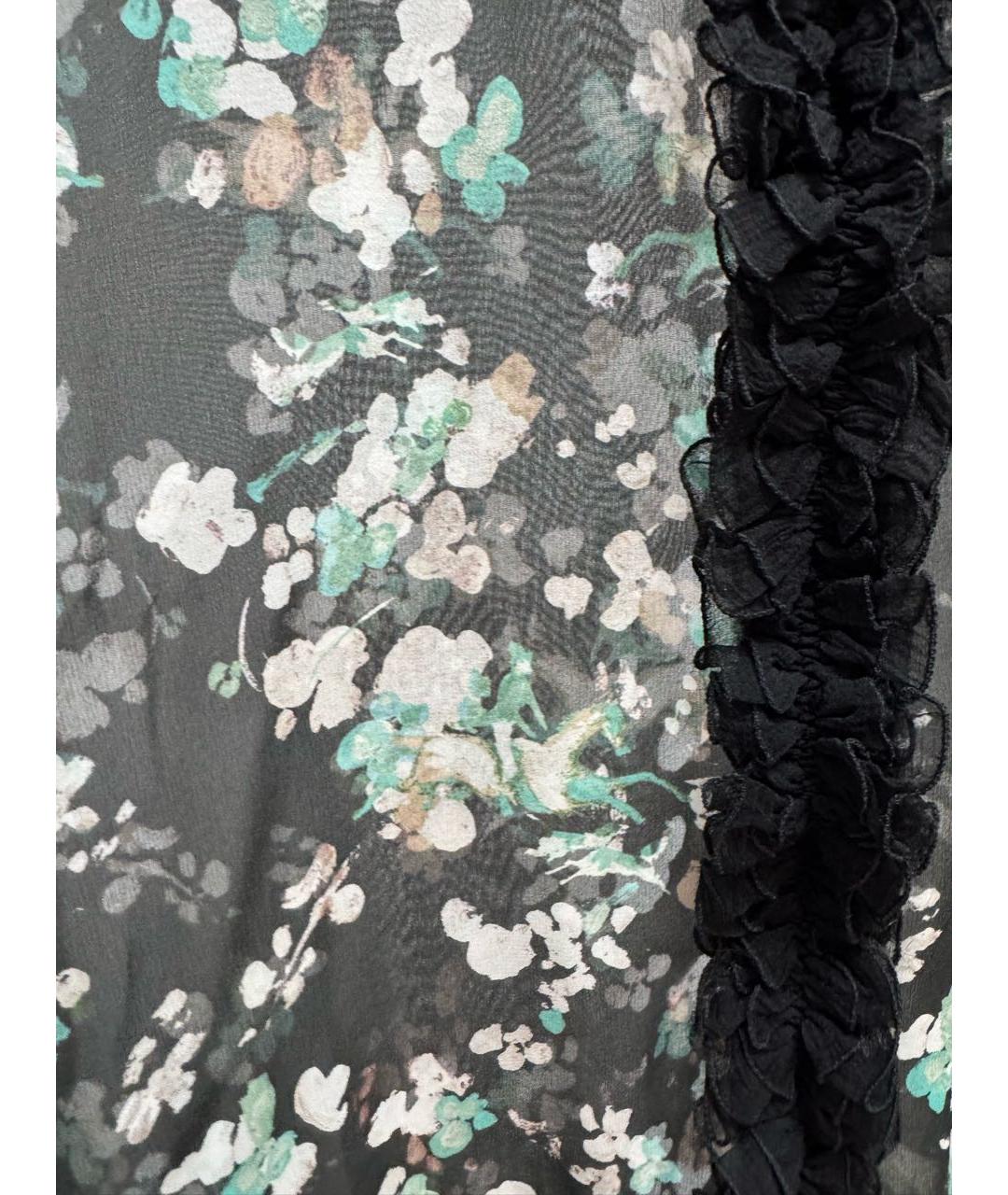 CHRISTIAN DIOR Мульти шелковая блузы, фото 7