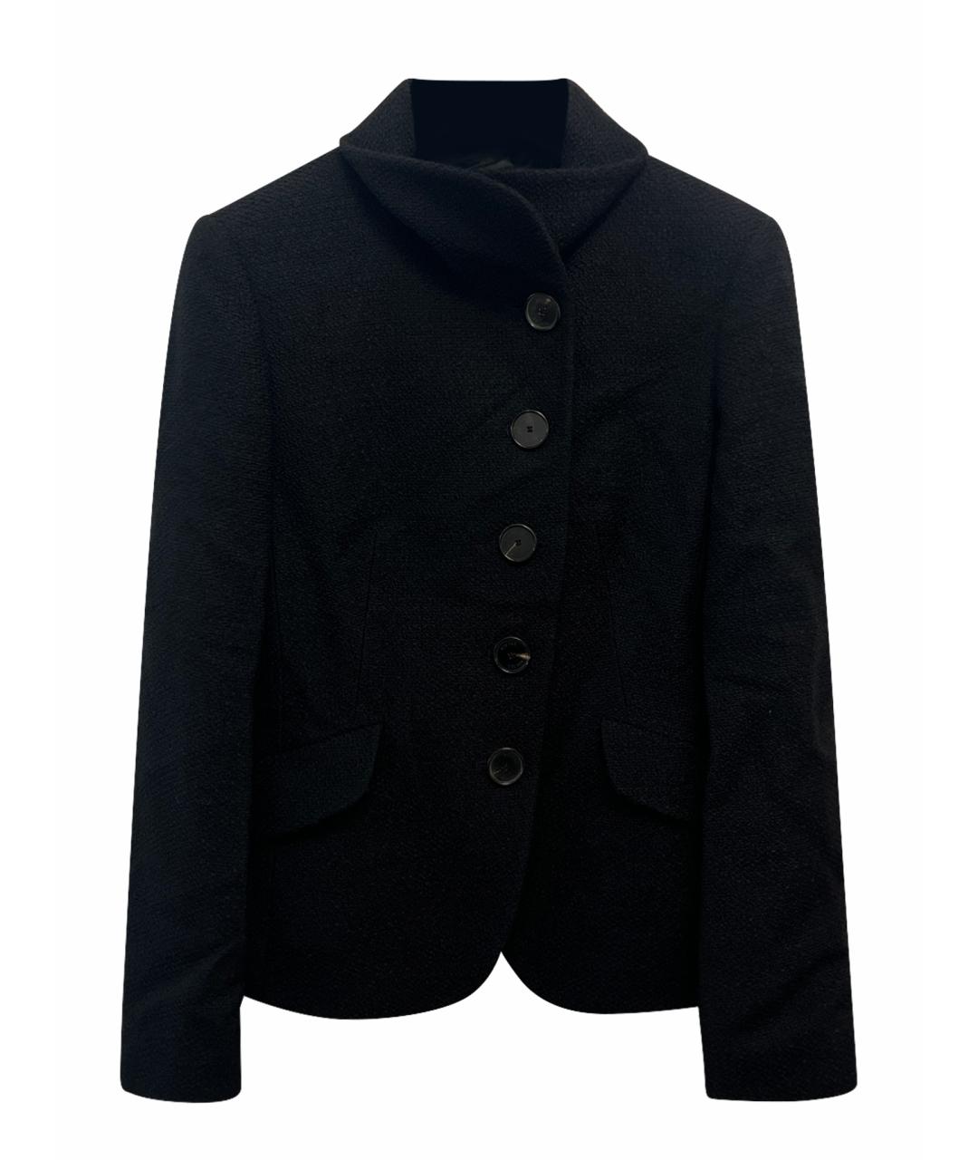 ESCADA Черный ацетатный жакет/пиджак, фото 1