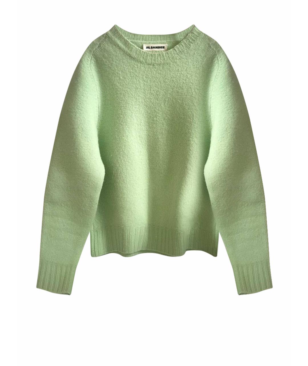 JIL SANDER Салатовый шерстяной костюм с юбками, фото 1