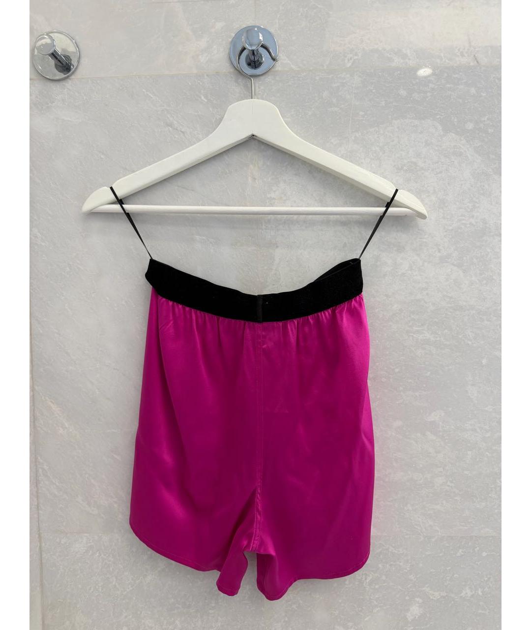 TOM FORD Фуксия шелковые шорты, фото 3