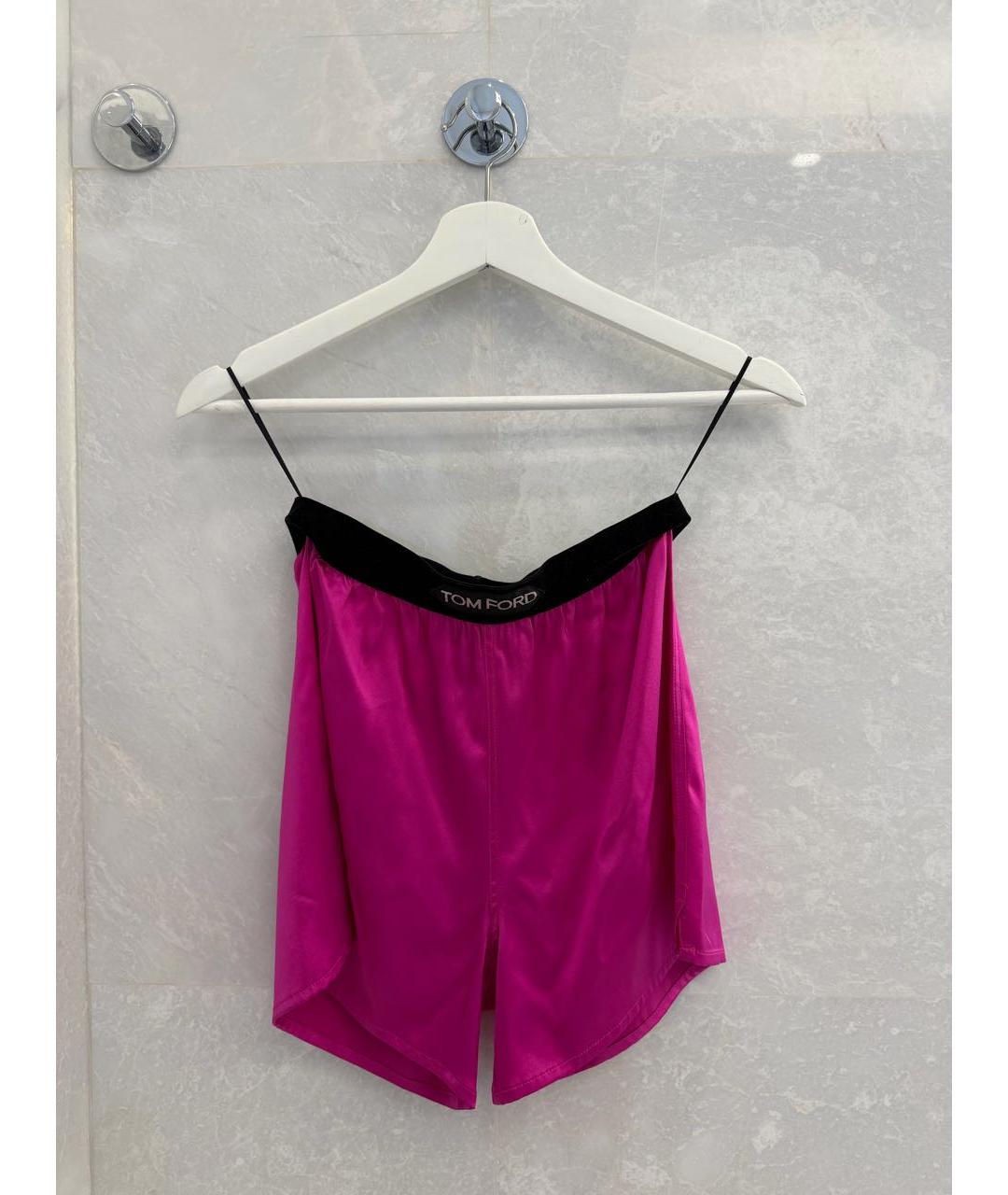 TOM FORD Фуксия шелковые шорты, фото 2