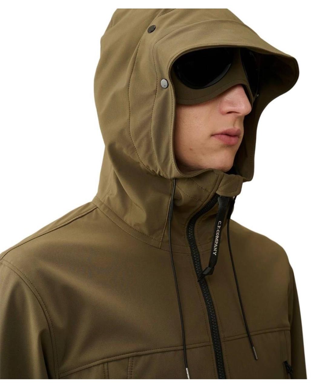 CP COMPANY Хаки полиэстеровая куртка, фото 2