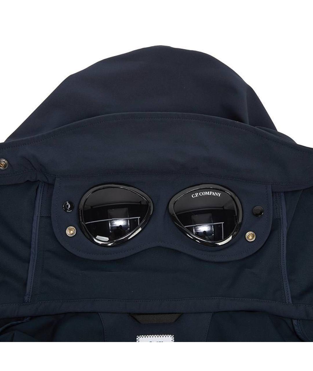 CP COMPANY Темно-синяя полиэстеровая куртка, фото 2