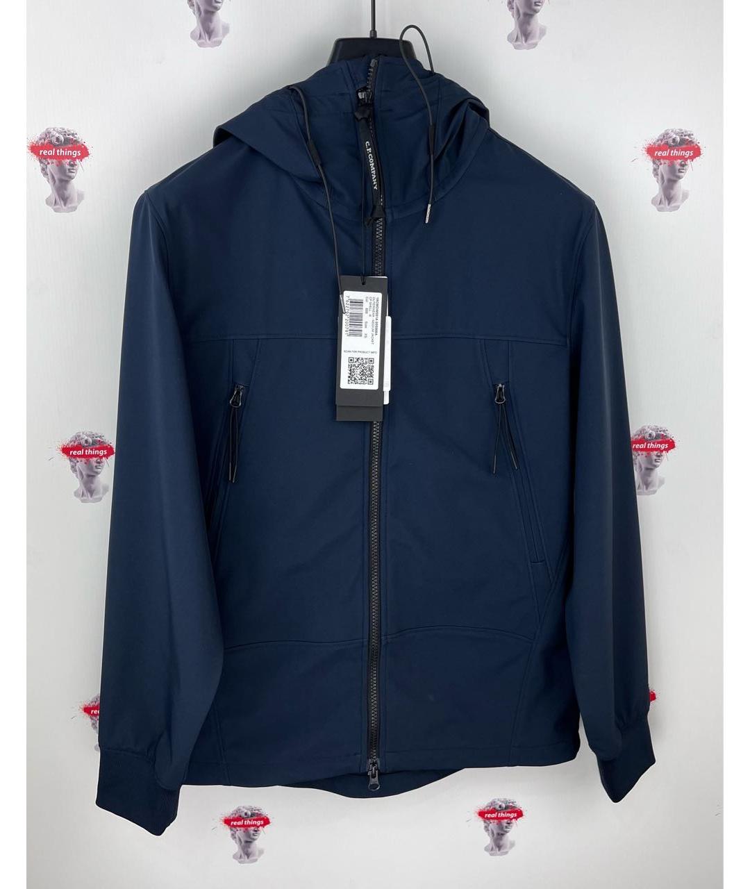 CP COMPANY Темно-синяя полиэстеровая куртка, фото 3