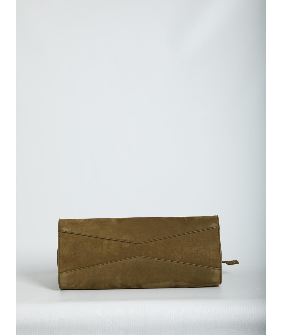 ALAIA Зеленая кожаная сумка через плечо, фото 3