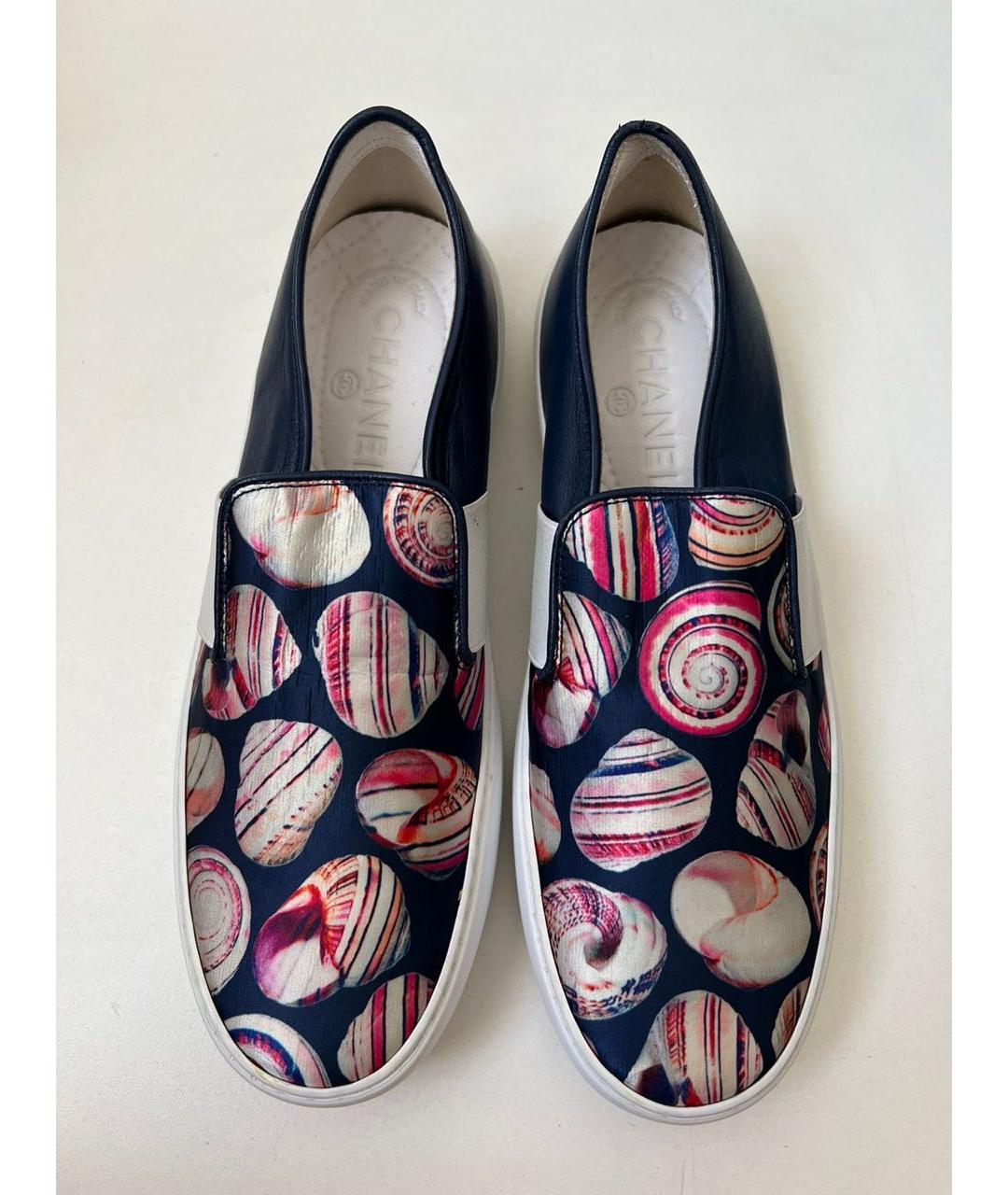 CHANEL Мульти мокасины, фото 2