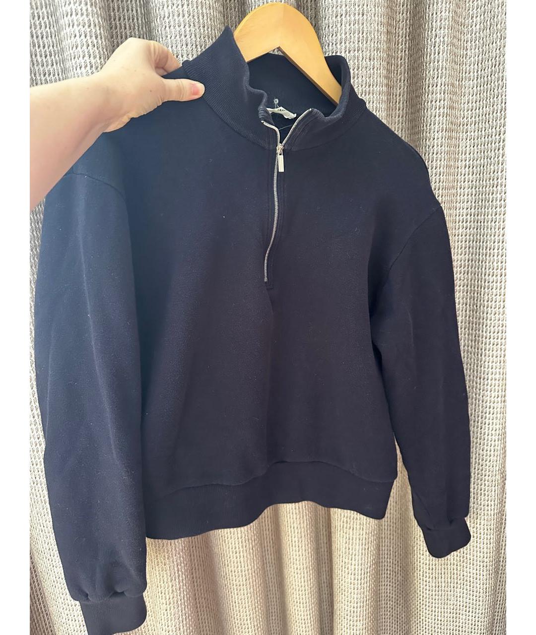 THE ROW Темно-синий хлопковый джемпер / свитер, фото 3