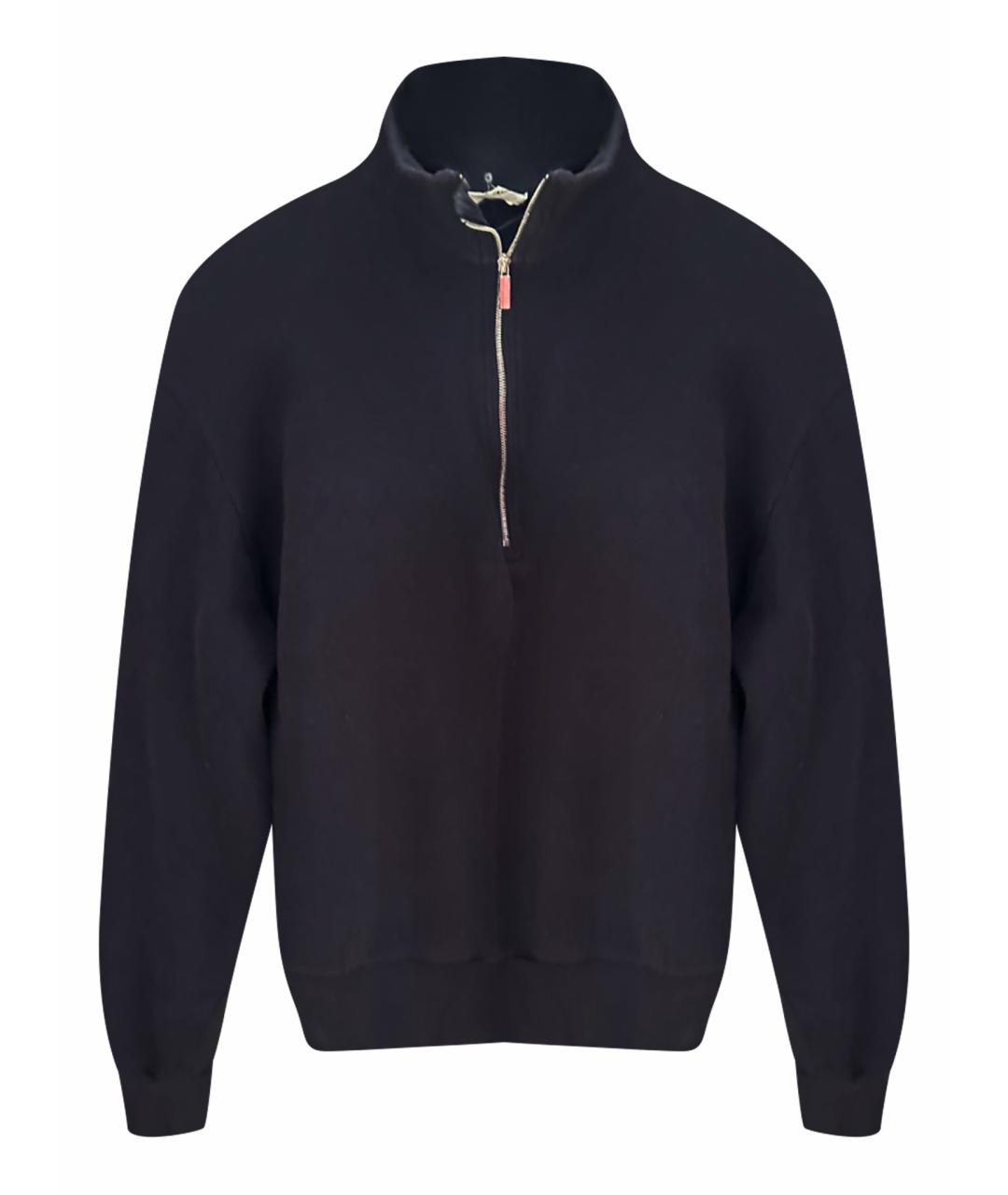 THE ROW Темно-синий хлопковый джемпер / свитер, фото 1