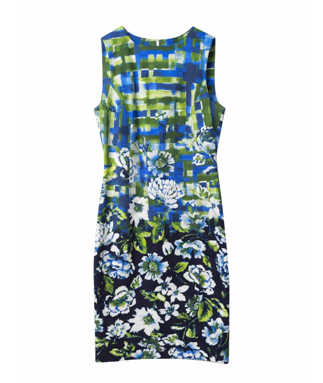 OSCAR DE LA RENTA Мульти хлопковое повседневное платье, фото 1