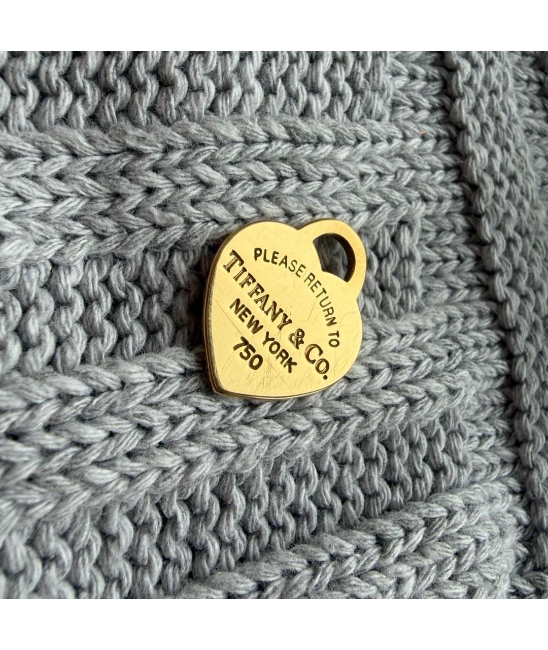 TIFFANY&CO Золотой кулон из желтого золота, фото 9