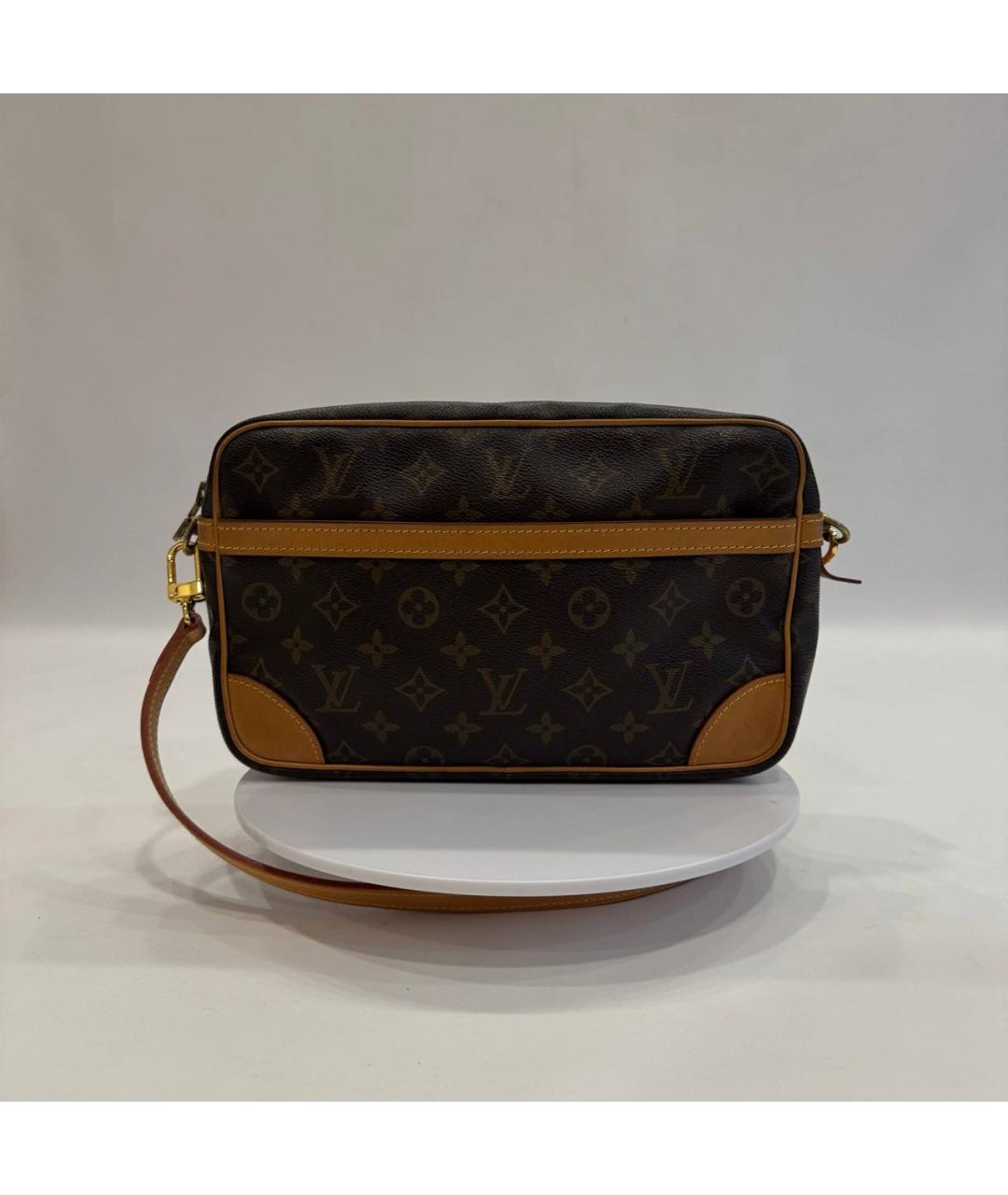 LOUIS VUITTON Кожаная сумка через плечо, фото 8