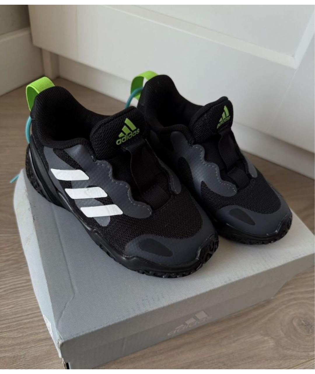 ADIDAS Черные кеды, фото 5