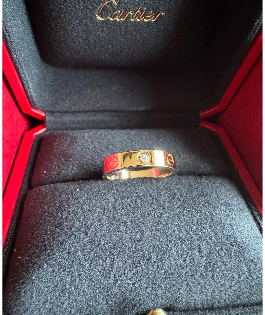 CARTIER Золотое кольцо из розового золота, фото 3