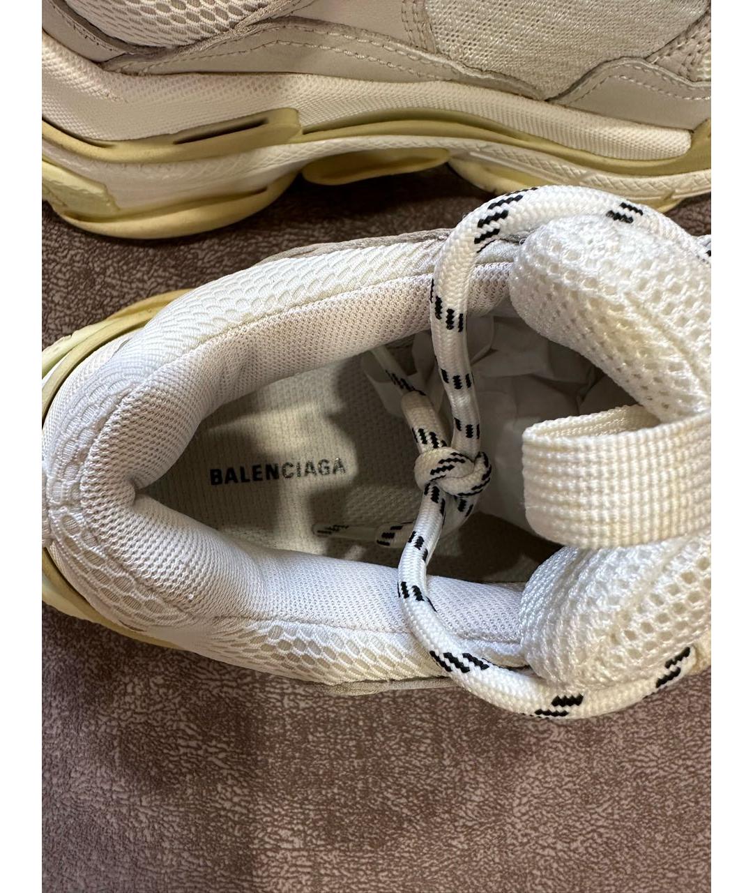 BALENCIAGA Белые кроссовки, фото 7