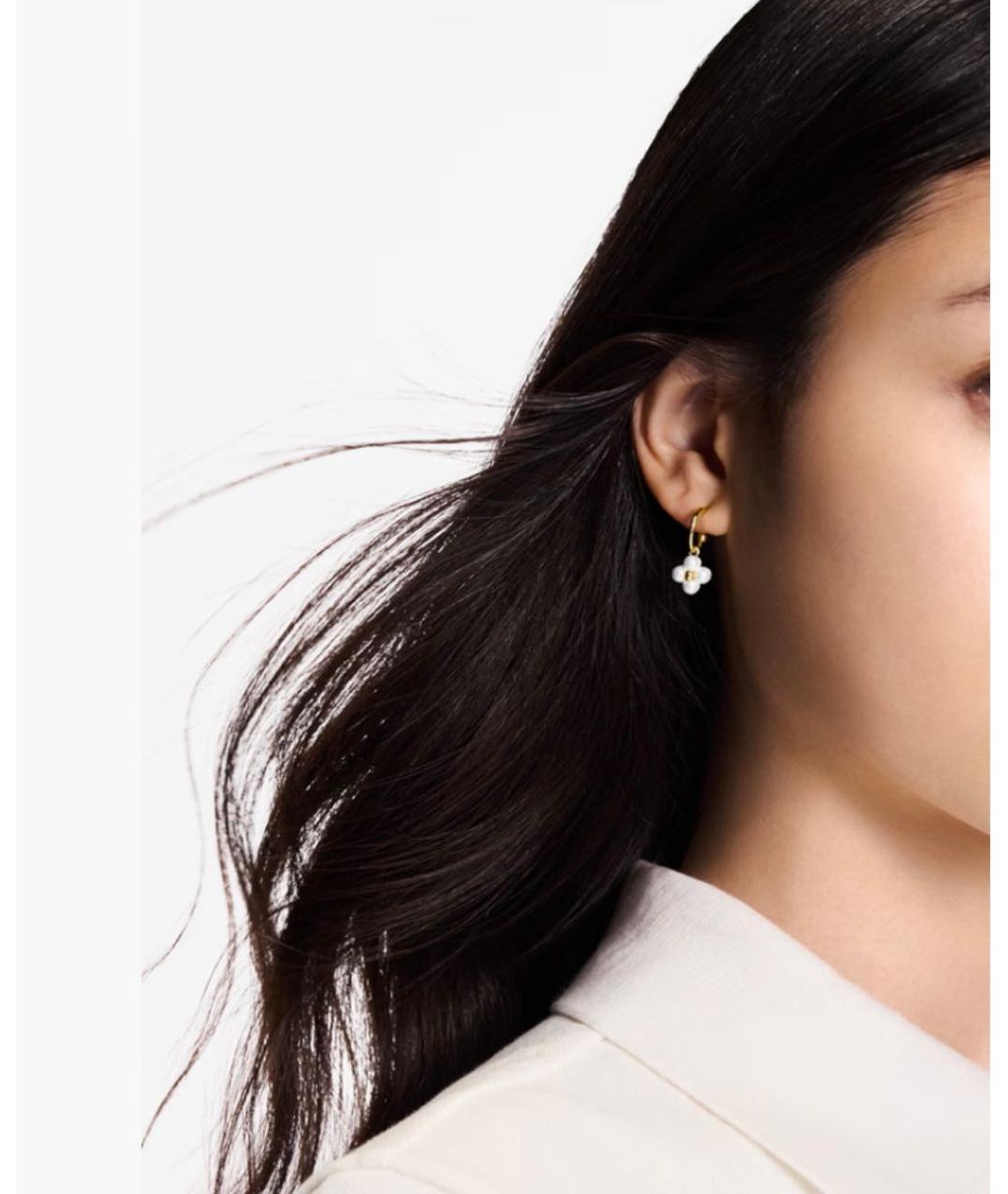 LOUIS VUITTON Золотые серьги, фото 6