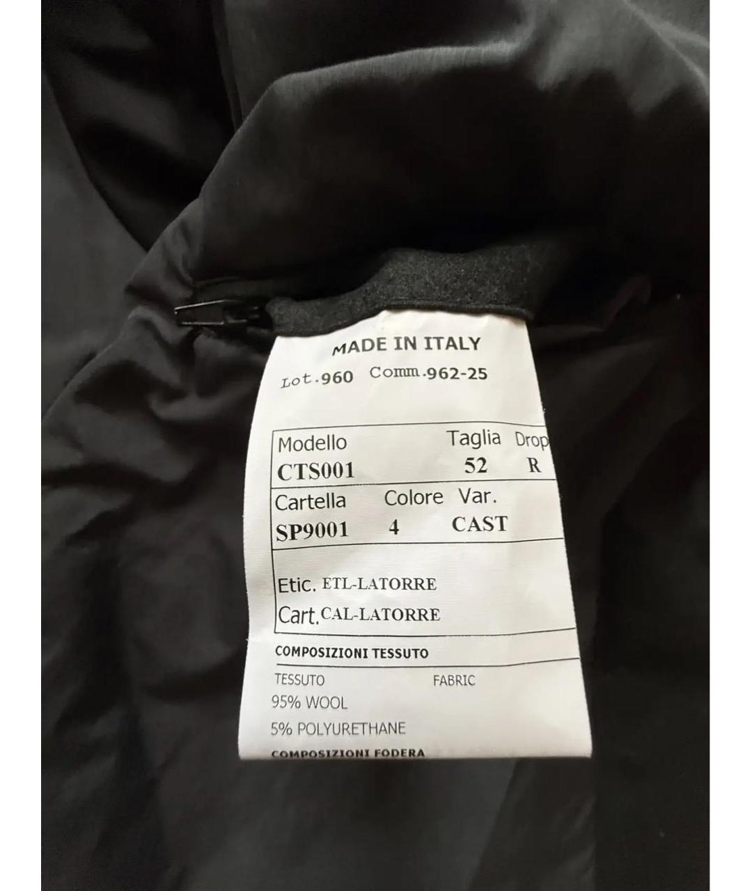 SARTORE Хаки шерстяная куртка, фото 4