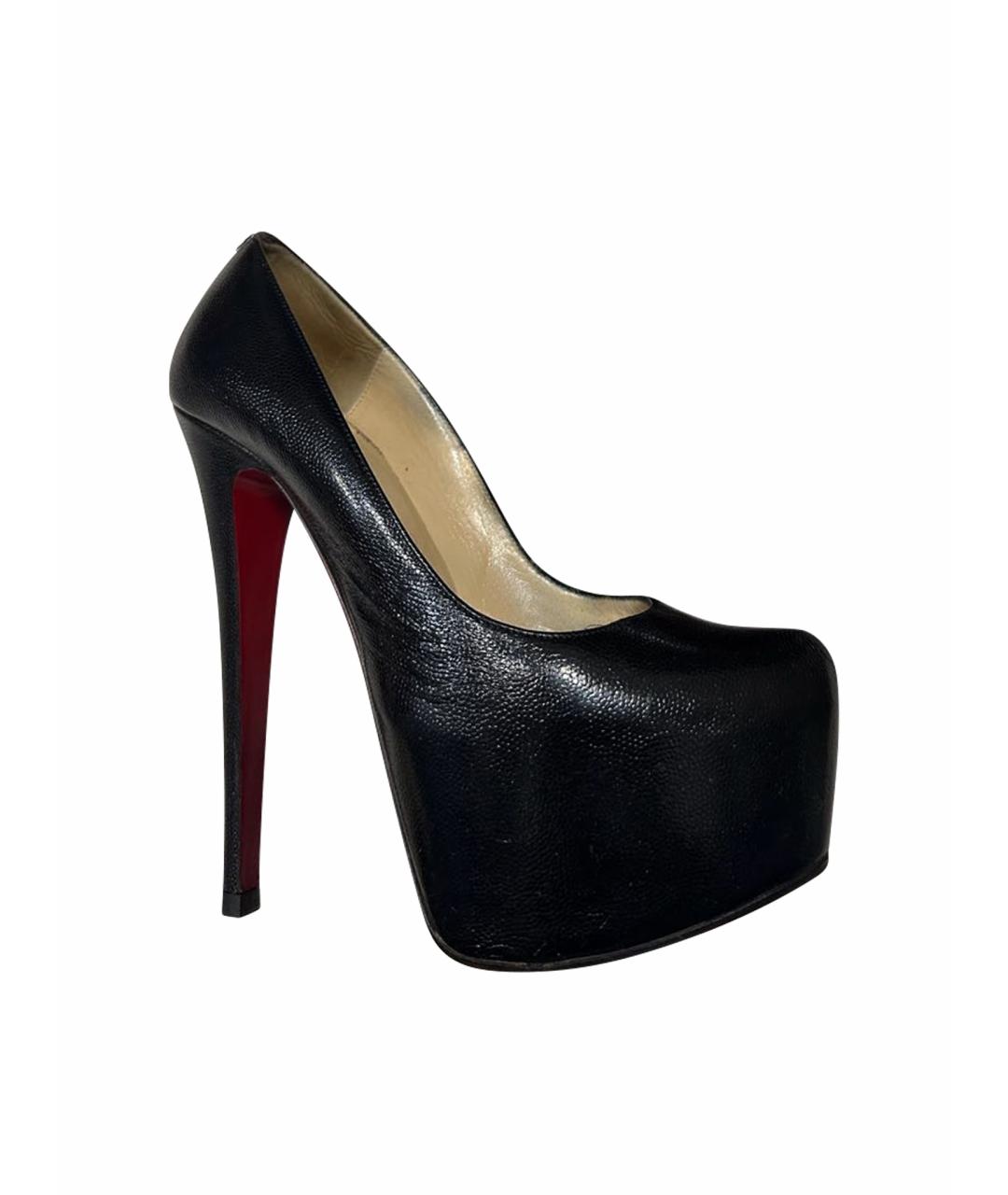 CHRISTIAN LOUBOUTIN Черные туфли, фото 1