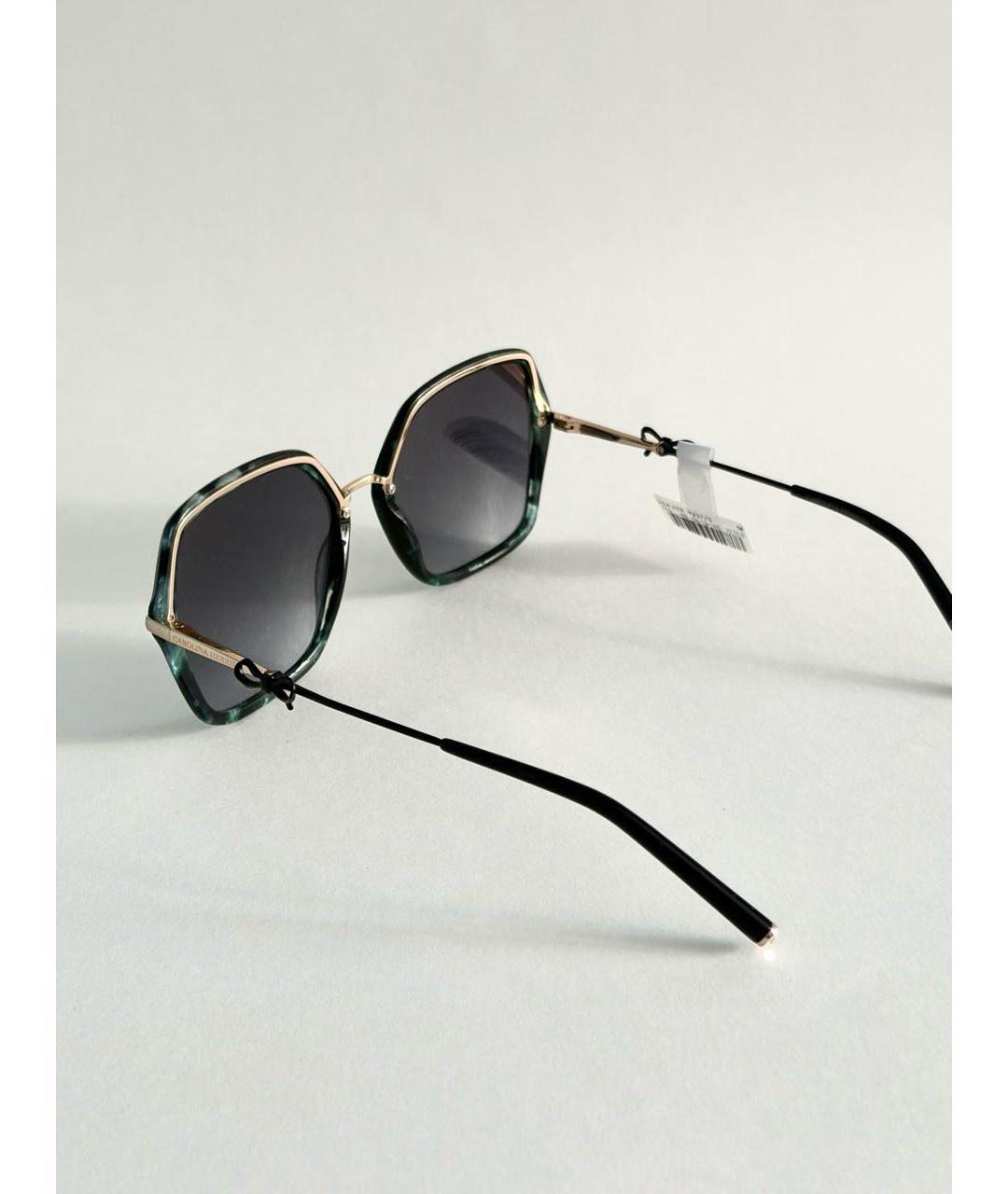 CAROLINA HERRERA Зеленые пластиковые солнцезащитные очки, фото 7