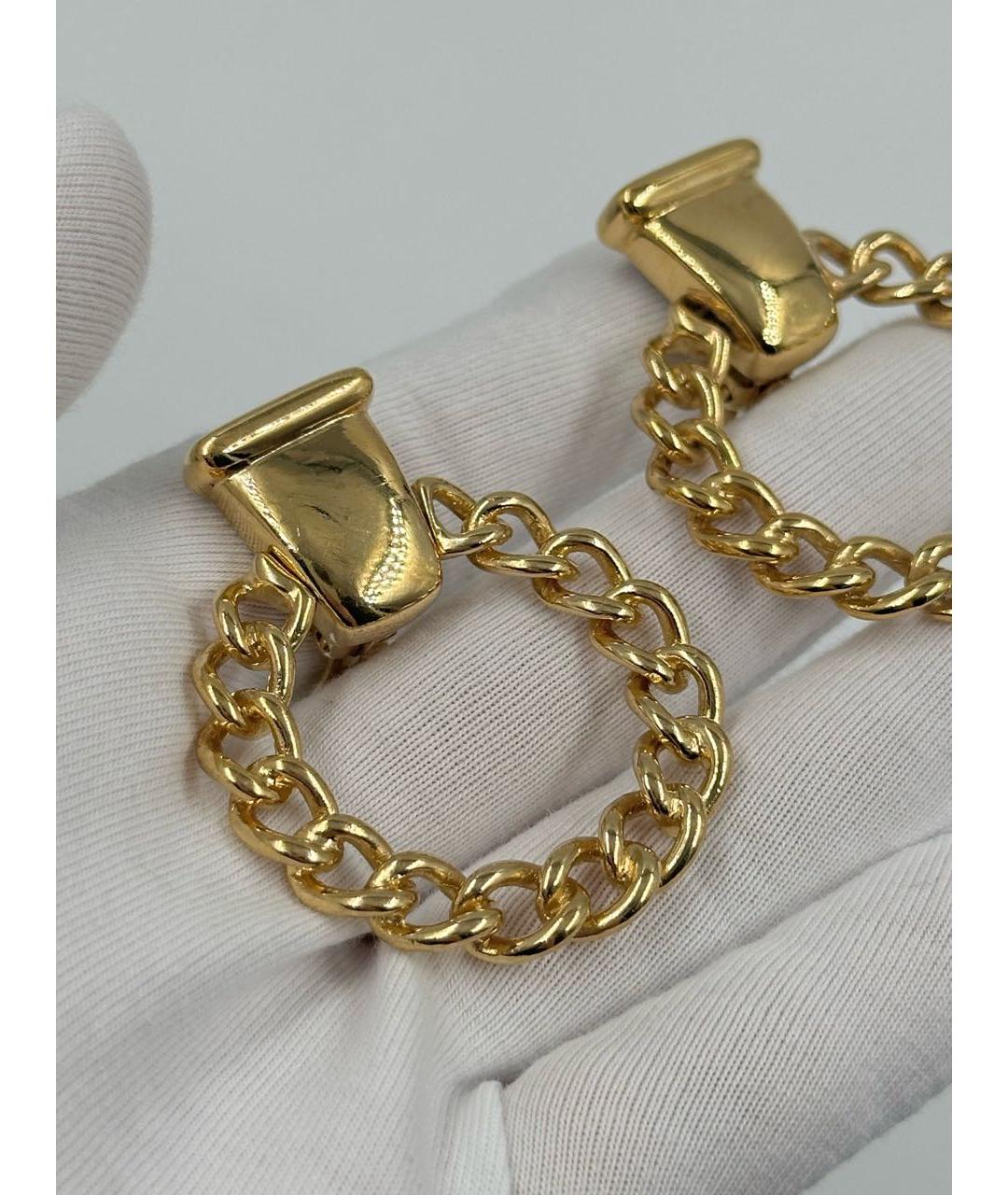 GIVENCHY Золотые позолоченные клипсы, фото 5