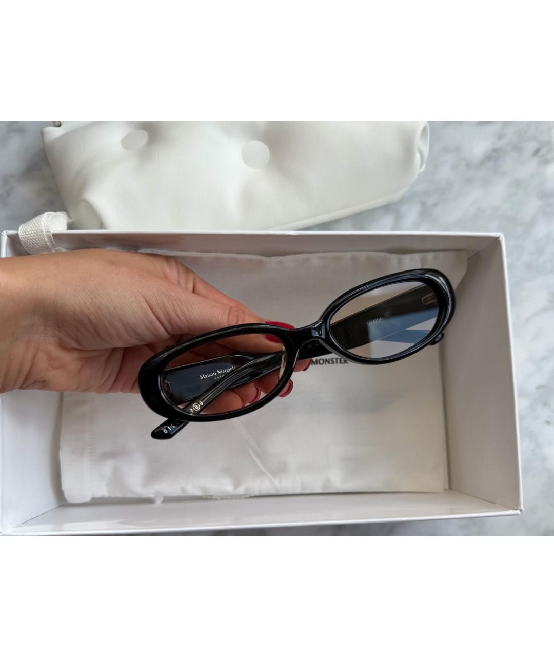 GENTLE MONSTER Черные пластиковые солнцезащитные очки, фото 4