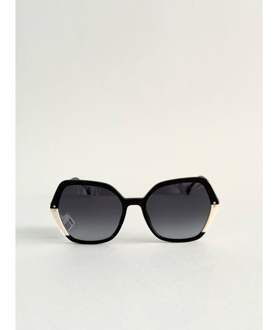 CAROLINA HERRERA Золотые металлические солнцезащитные очки, фото 6