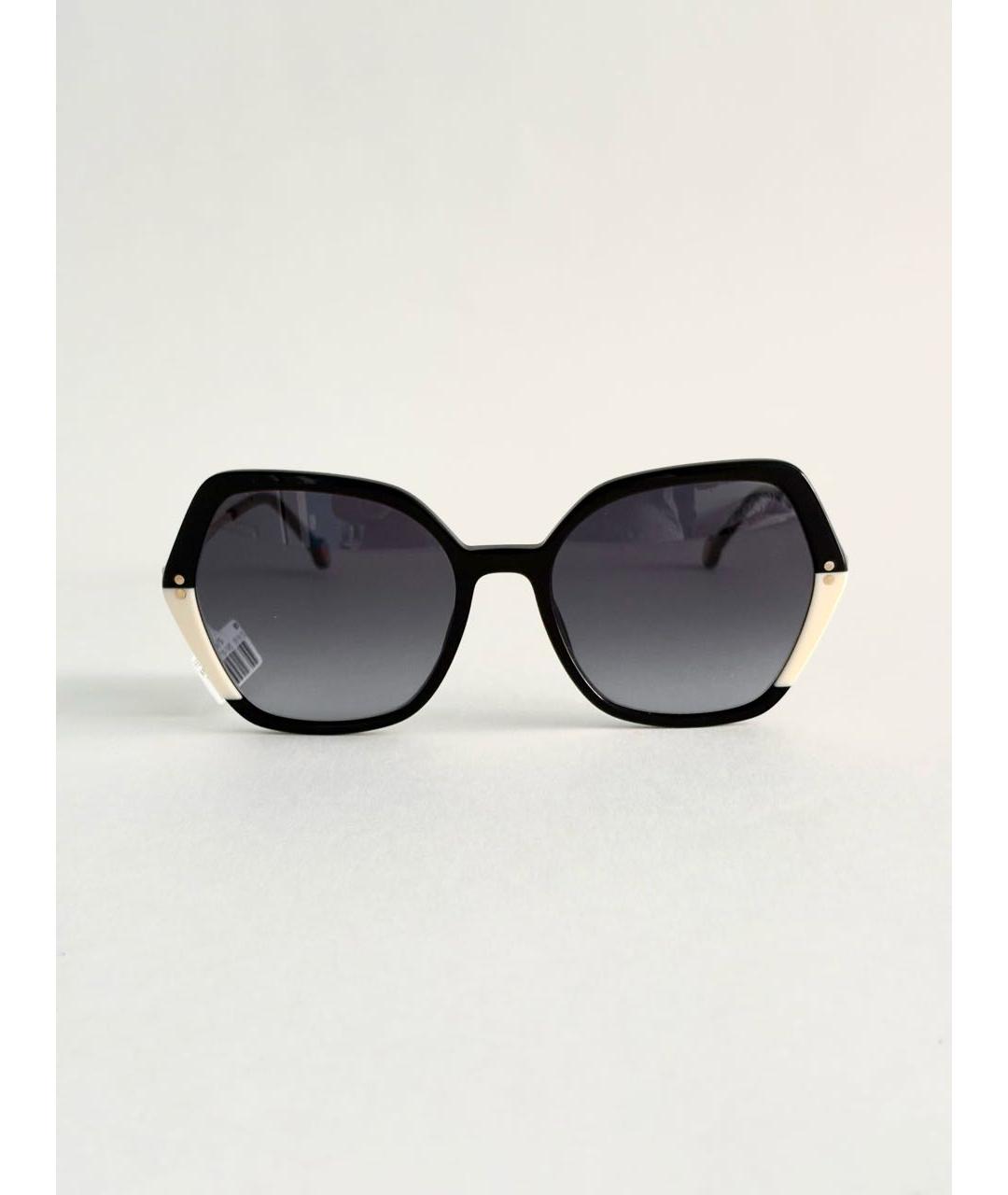 CAROLINA HERRERA Золотые металлические солнцезащитные очки, фото 7