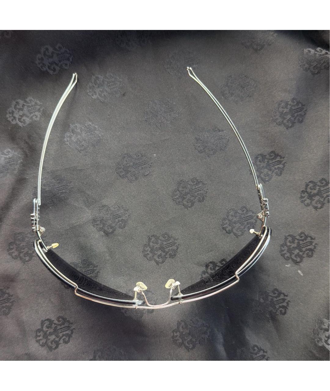 CHROME HEARTS Серебряные металлические солнцезащитные очки, фото 5