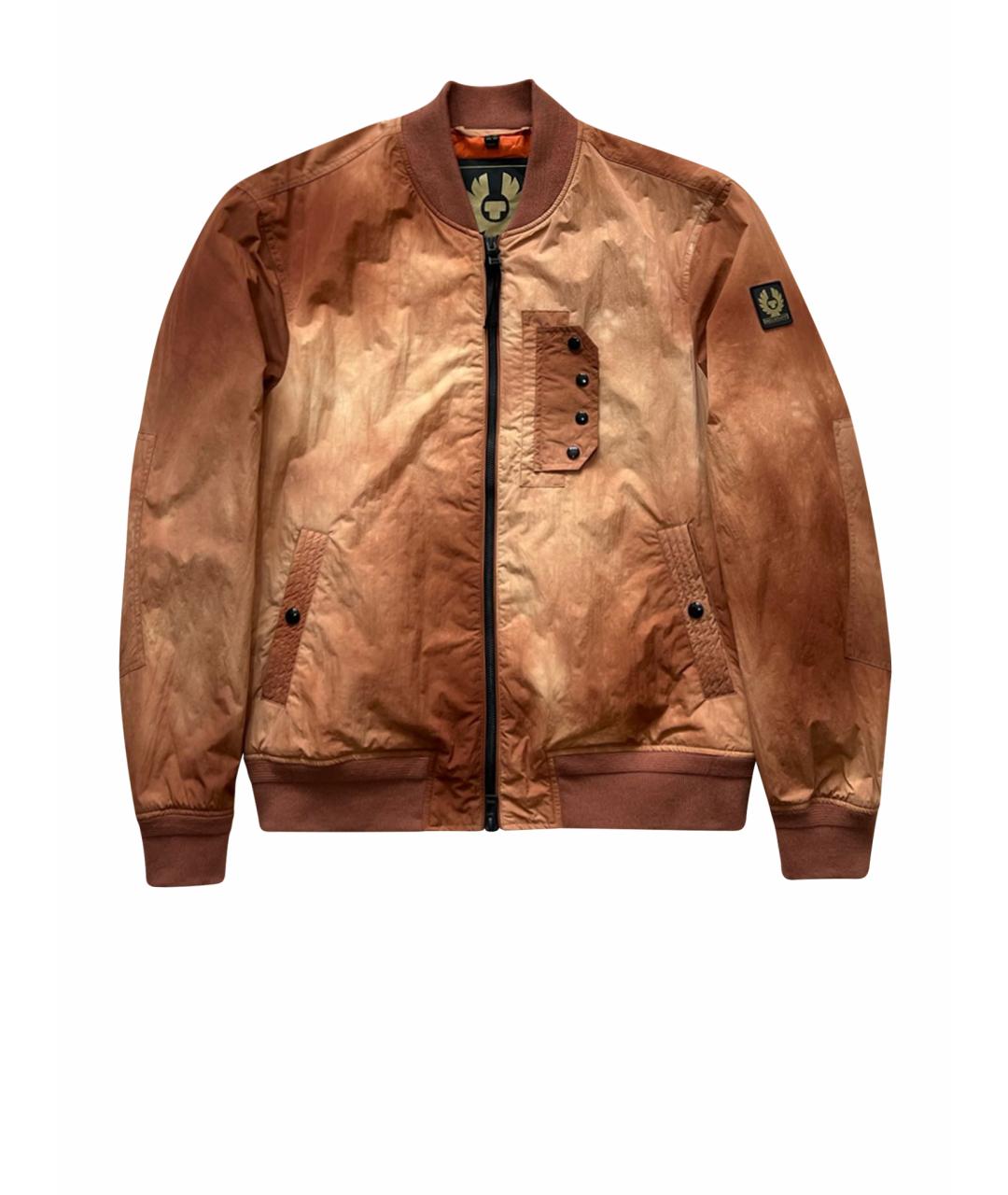 BELSTAFF Оранжевая полиамидовая куртка, фото 1