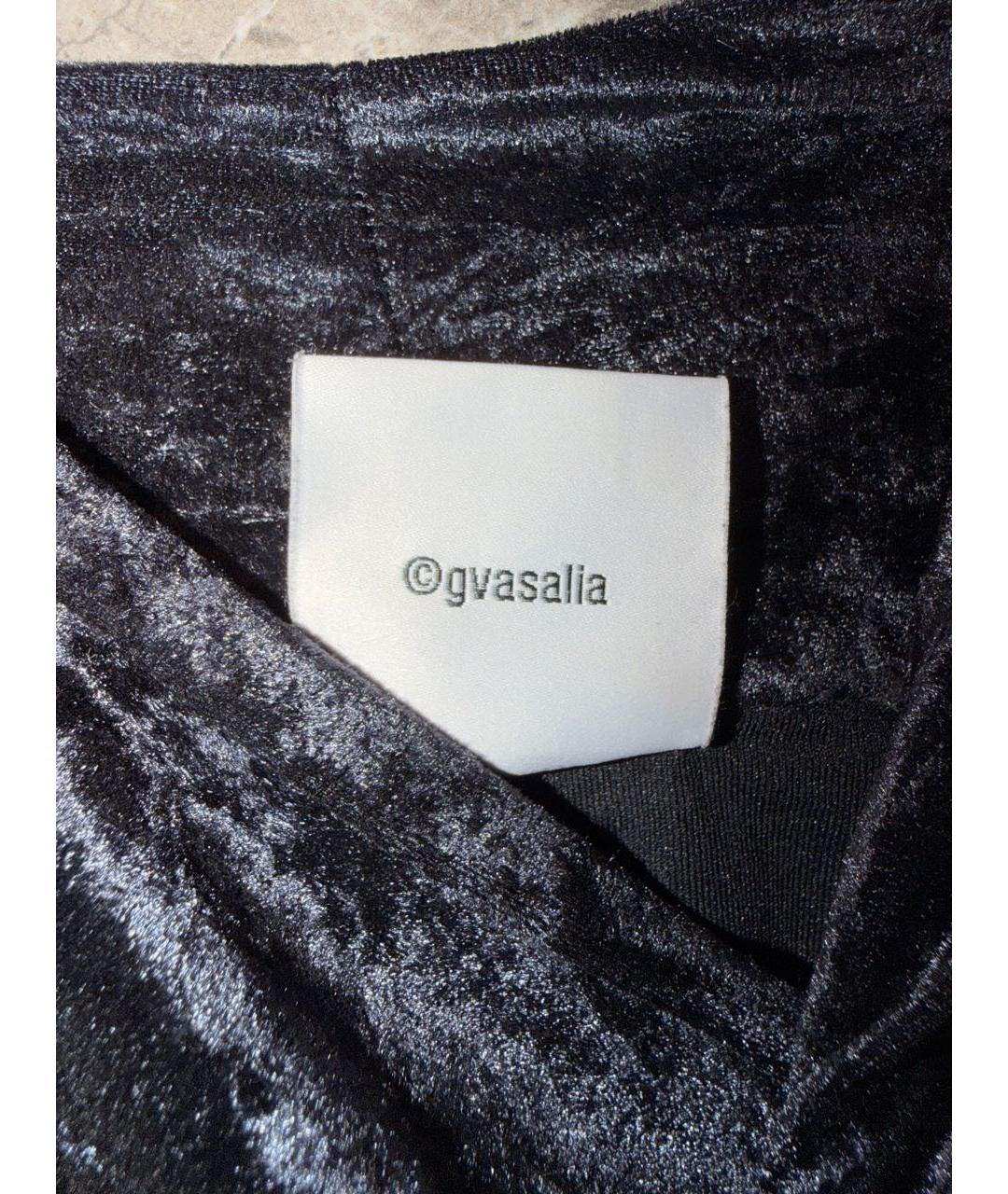 VETEMENTS Черная бархатная водолазка, фото 4
