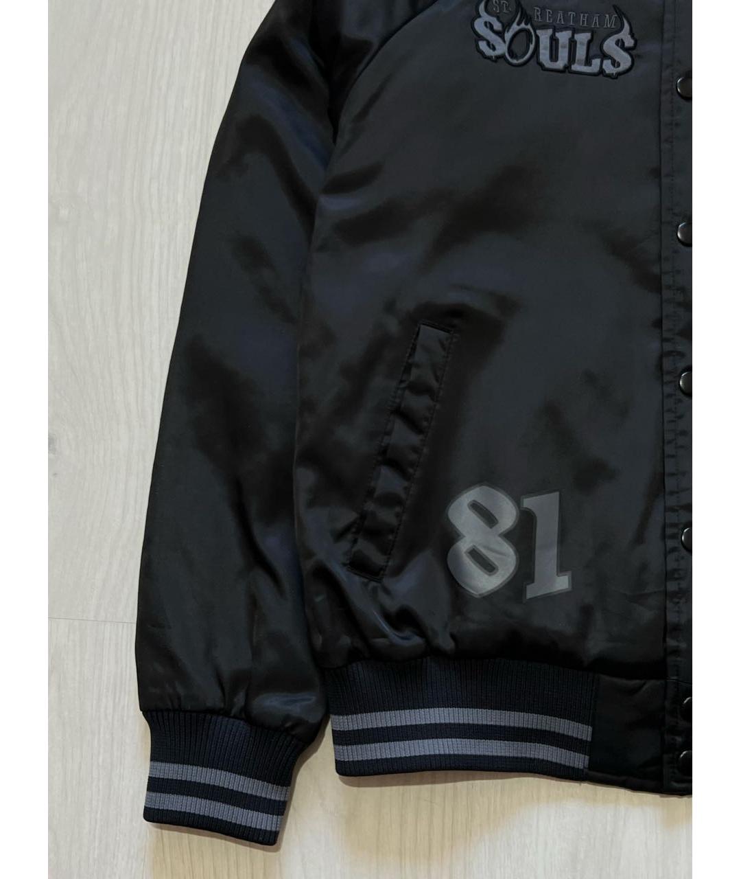 NIKE Черная полиэстеровая куртка, фото 5