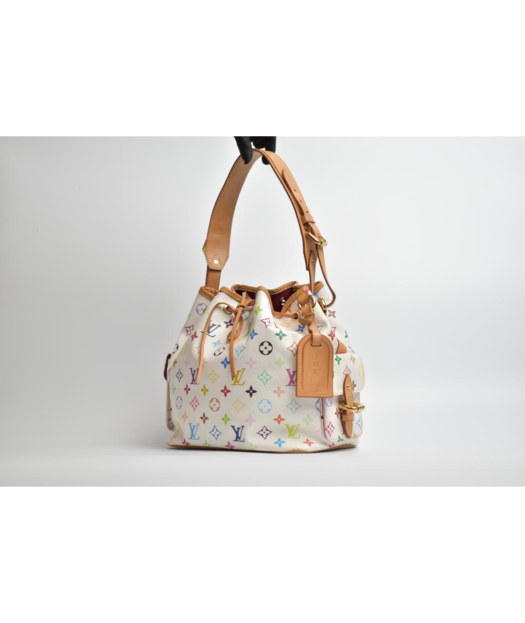 LOUIS VUITTON Белая сумка через плечо, фото 2