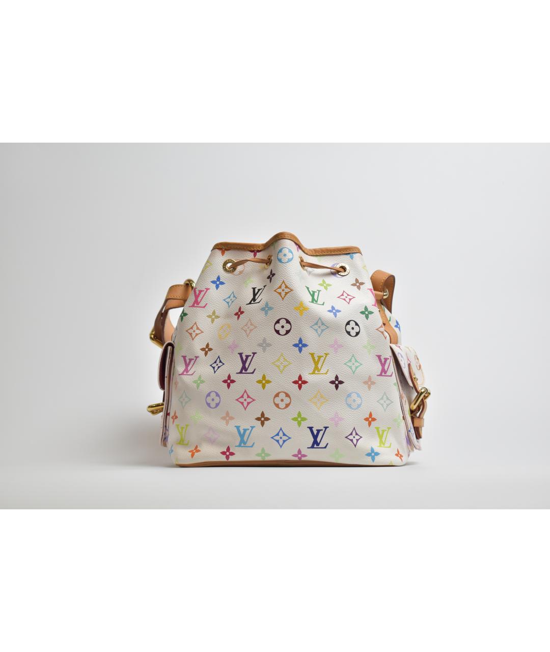 LOUIS VUITTON Белая сумка через плечо, фото 3