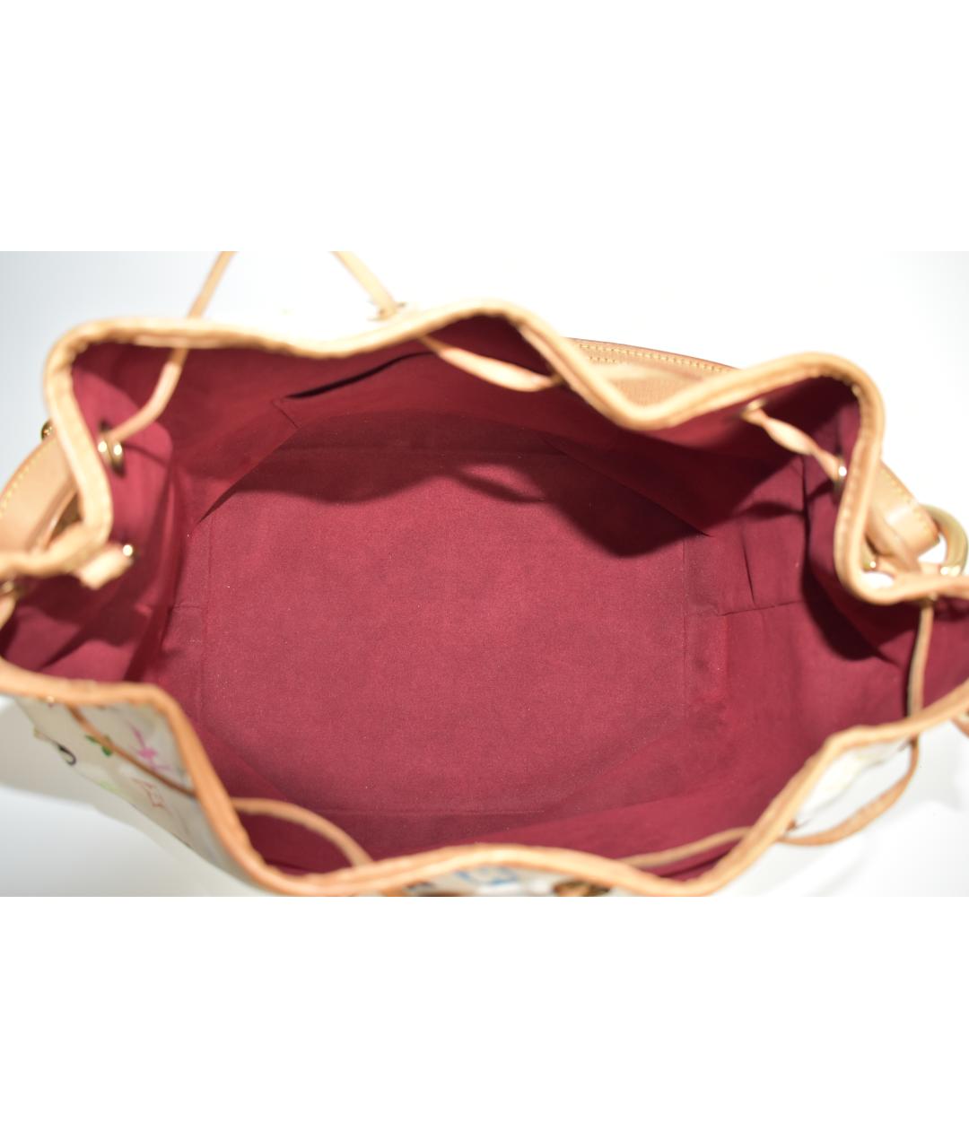 LOUIS VUITTON Белая сумка через плечо, фото 4