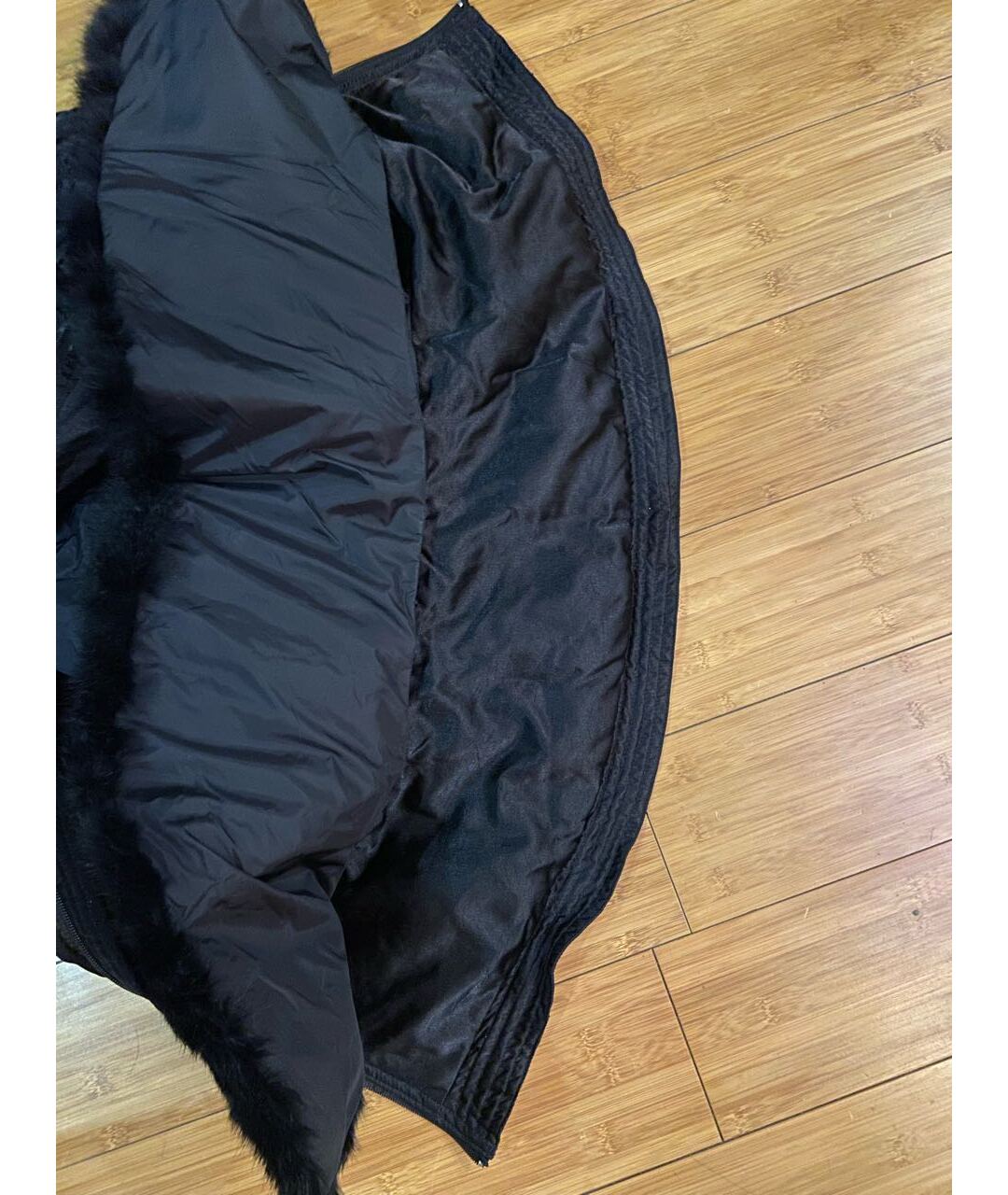 MAX&CO Черная полиэстеровая куртка, фото 6