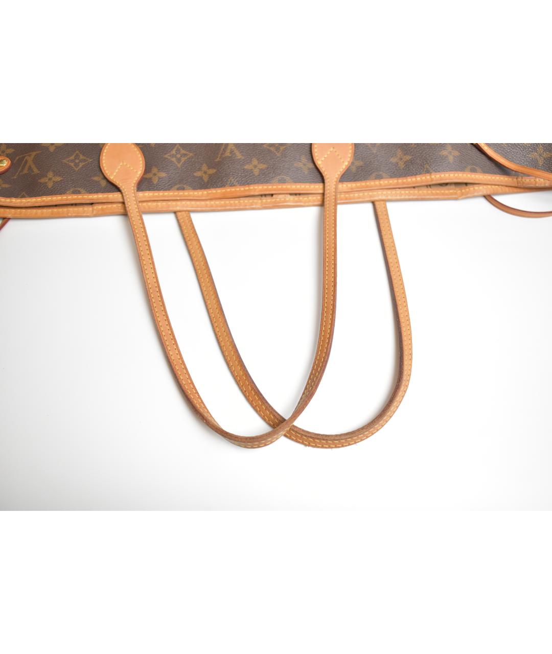LOUIS VUITTON Коричневая сумка тоут, фото 6
