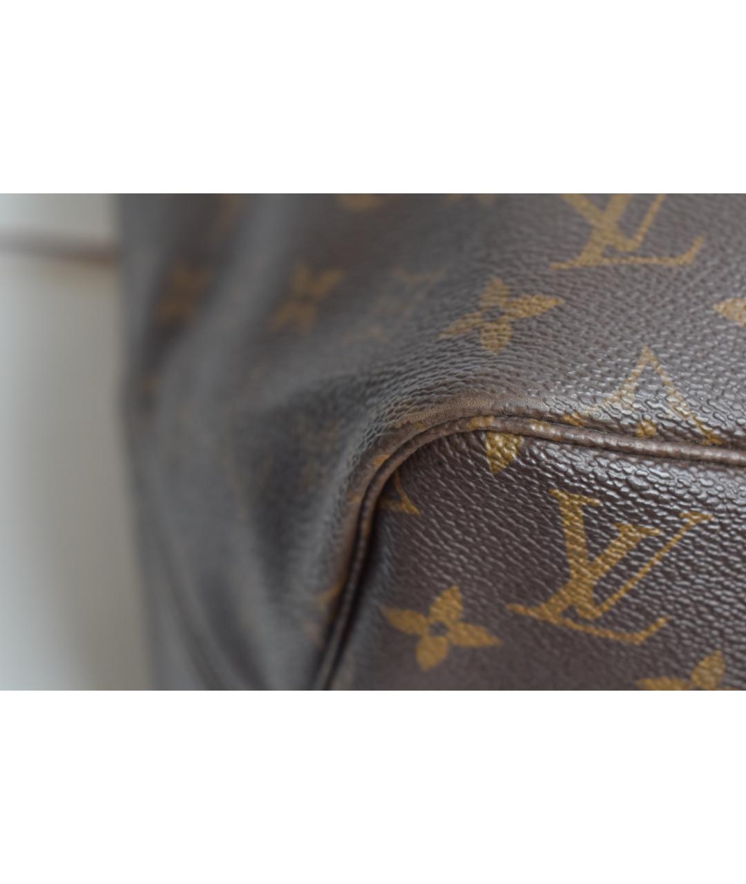 LOUIS VUITTON Коричневая сумка тоут, фото 5