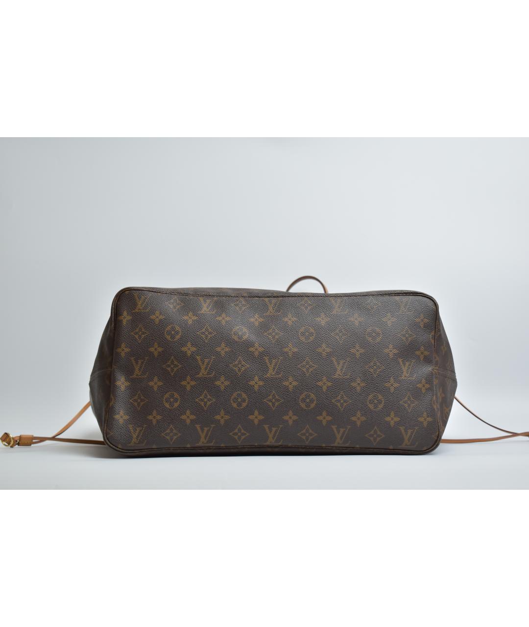 LOUIS VUITTON Коричневая сумка тоут, фото 4