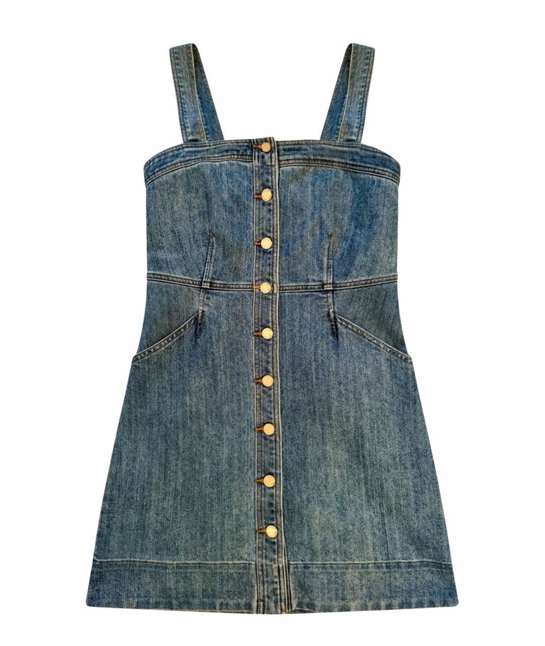 MICHAEL MICHAEL KORS Голубой деним сарафан, фото 1