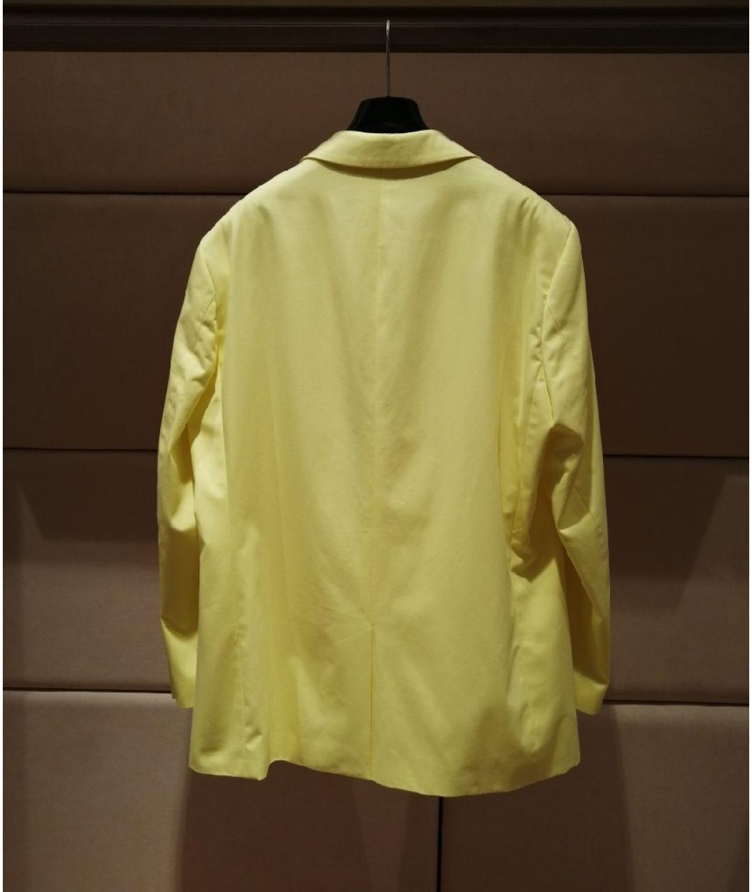 MSGM Желтый жакет/пиджак, фото 2