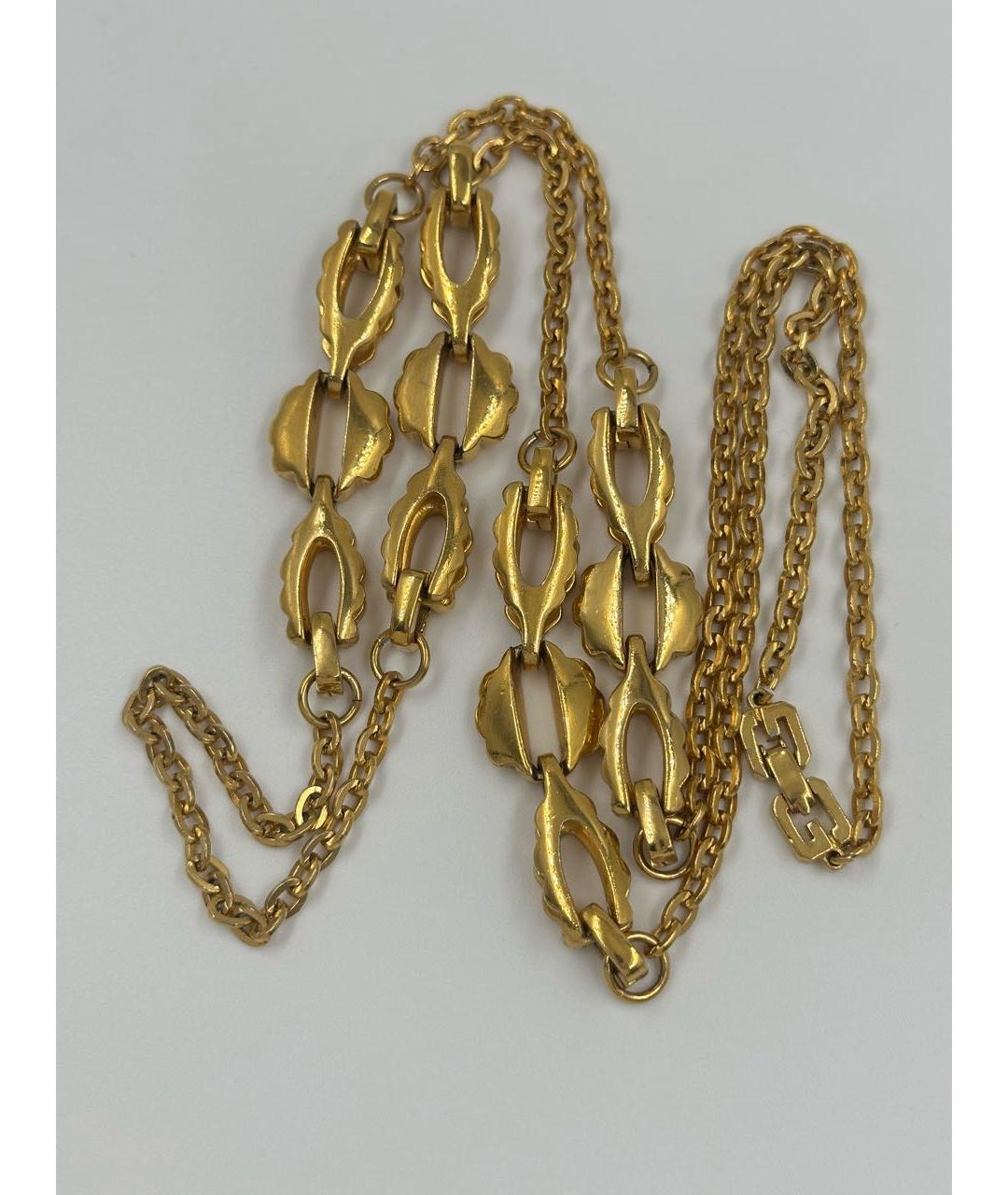 GIVENCHY Золотая позолоченная цепочка, фото 2