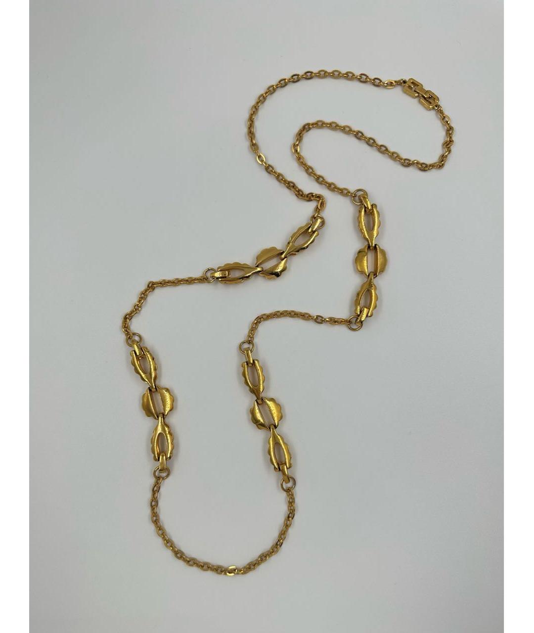 GIVENCHY Золотая позолоченная цепочка, фото 9