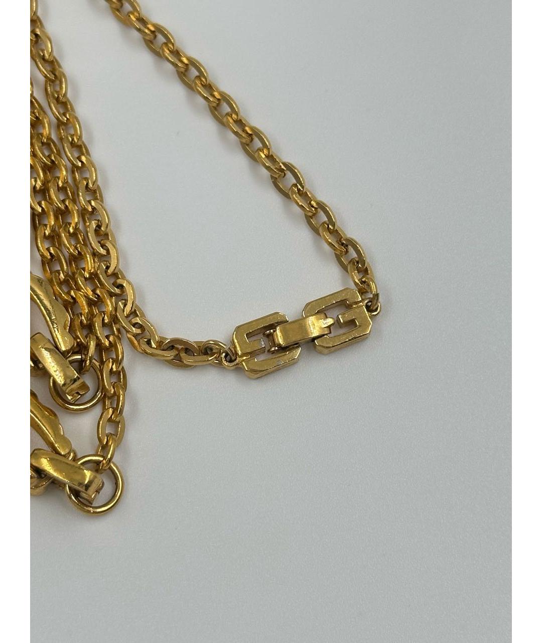 GIVENCHY Золотая позолоченная цепочка, фото 3