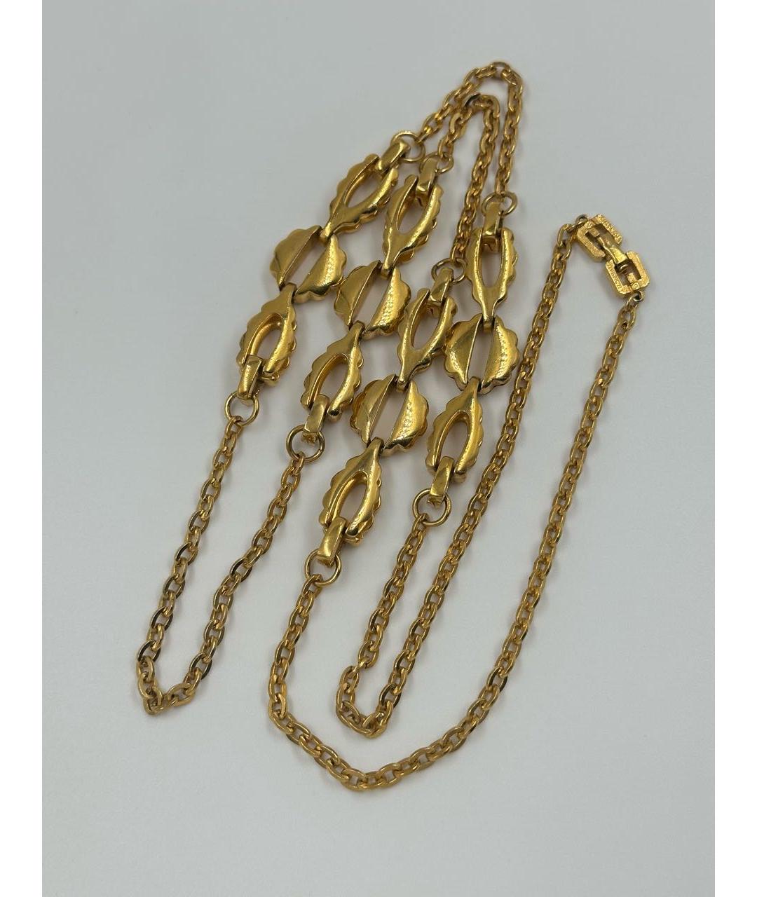 GIVENCHY Золотая позолоченная цепочка, фото 4