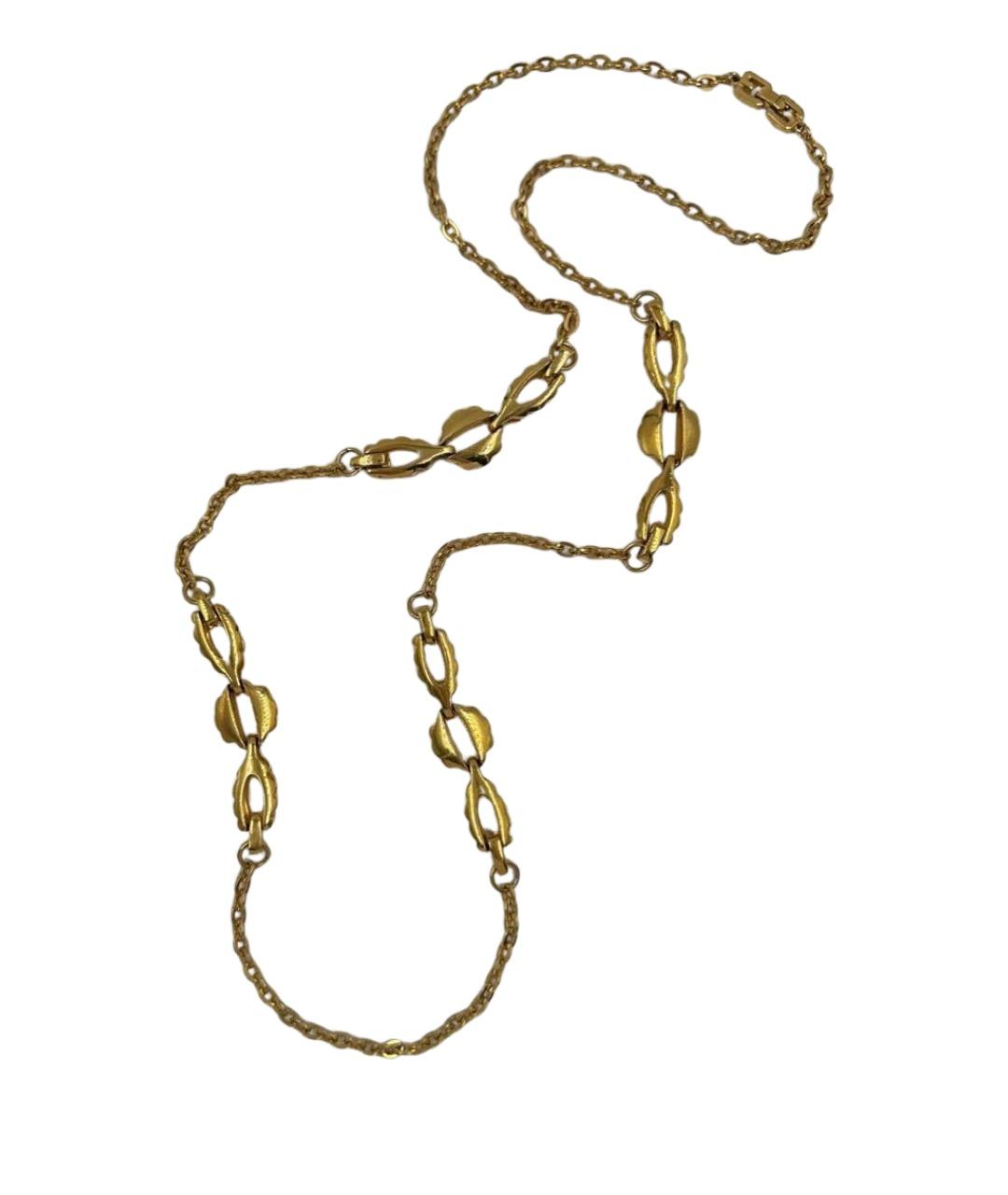GIVENCHY Золотая позолоченная цепочка, фото 1