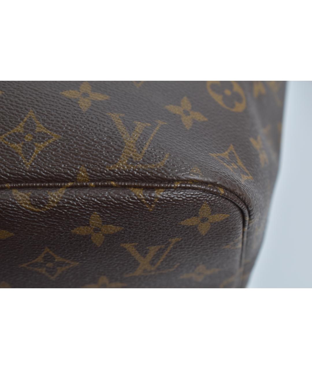 LOUIS VUITTON Коричневая сумка тоут, фото 7