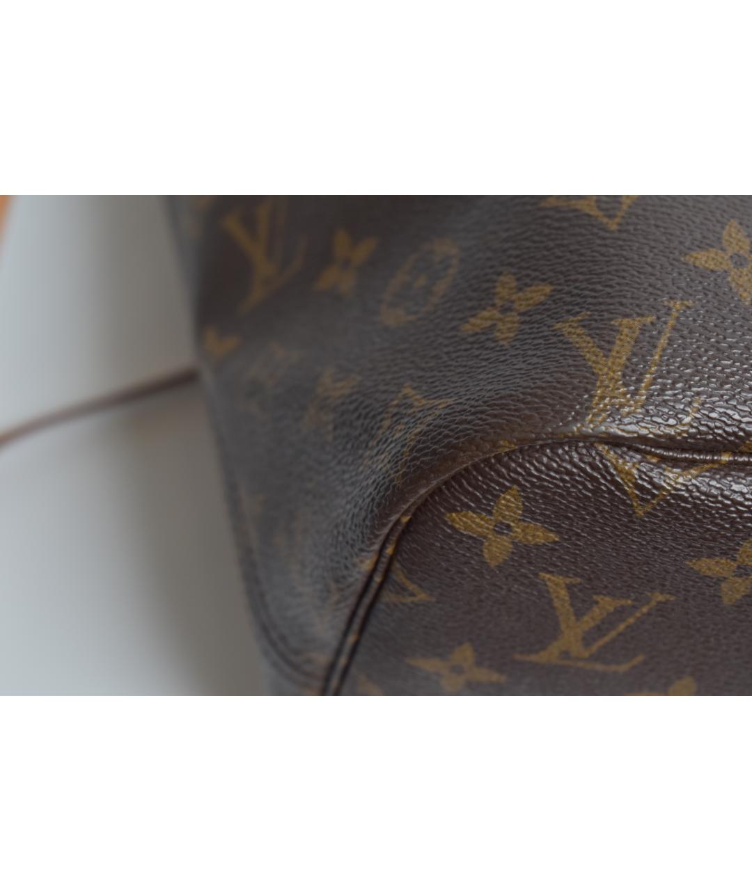 LOUIS VUITTON Коричневая сумка тоут, фото 6