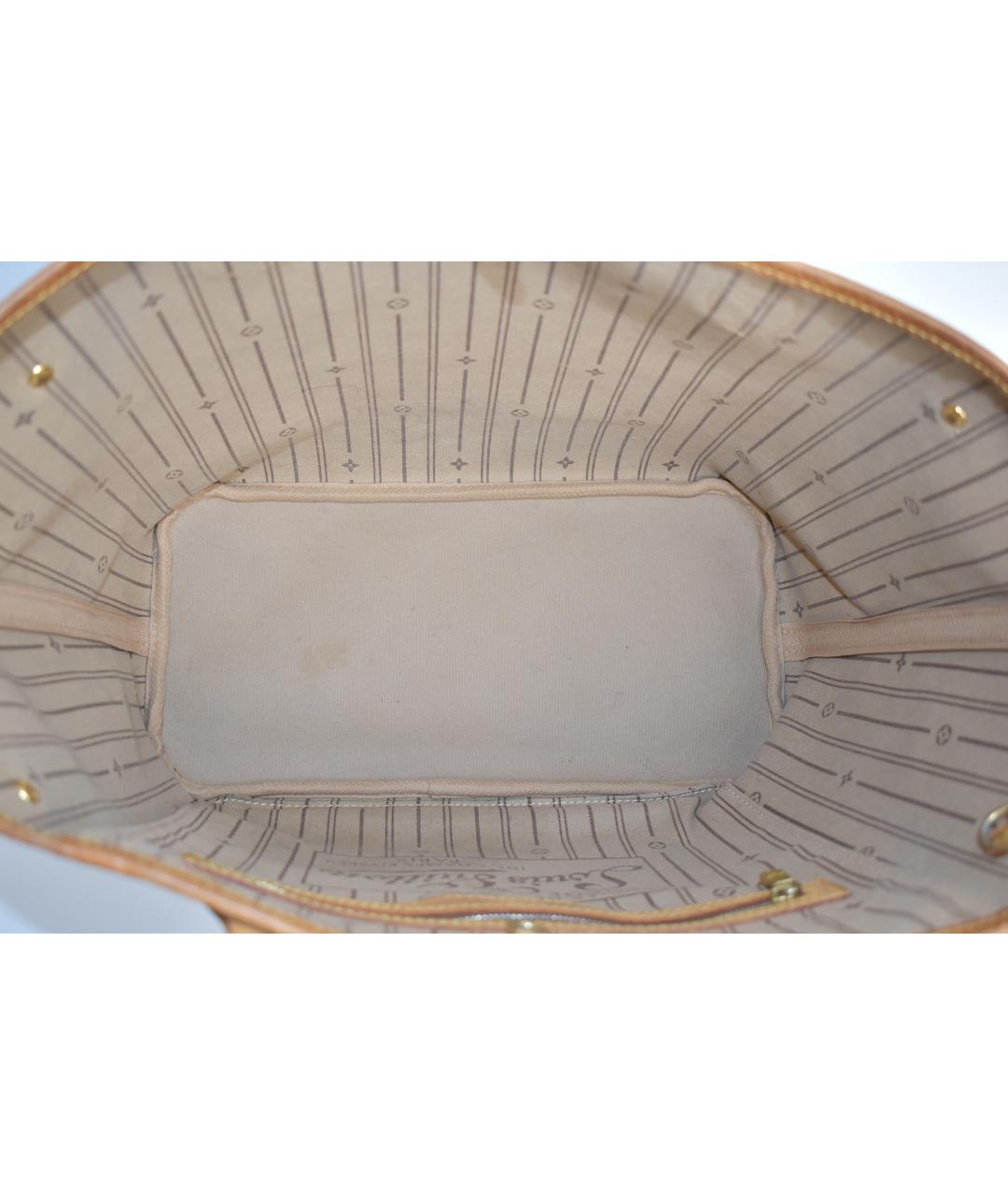 LOUIS VUITTON Коричневая сумка тоут, фото 4